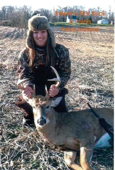 Kelsey's 9 Pointer - First Buck