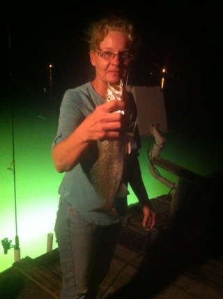 Big Trout of the Night-It almost got away